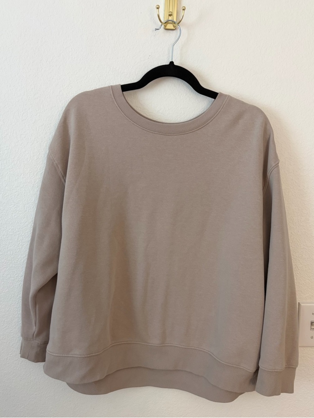 Athletic Works Neutral Taupe Crewneck Sweatshirt SZ XXL